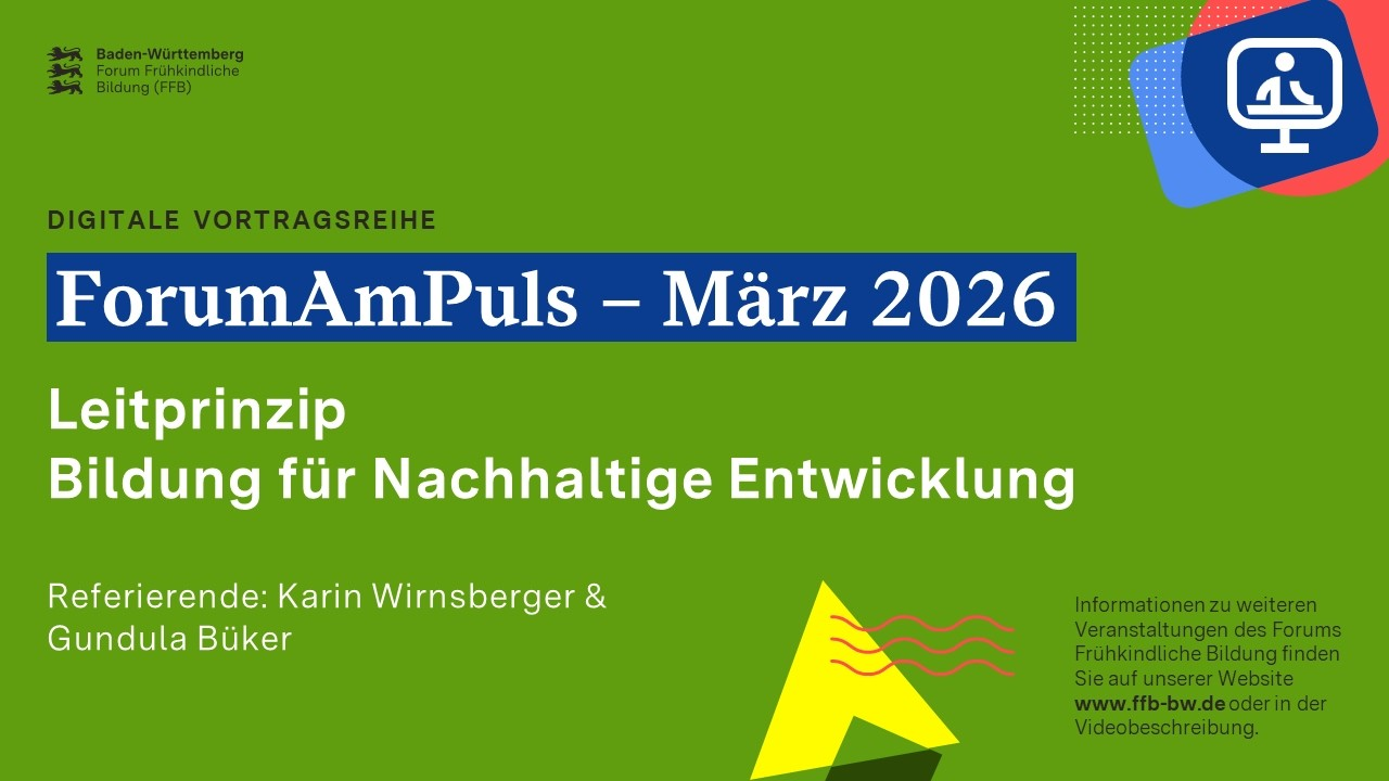 Aufzeichnung ForumAmPuls Leitprinzip BNE