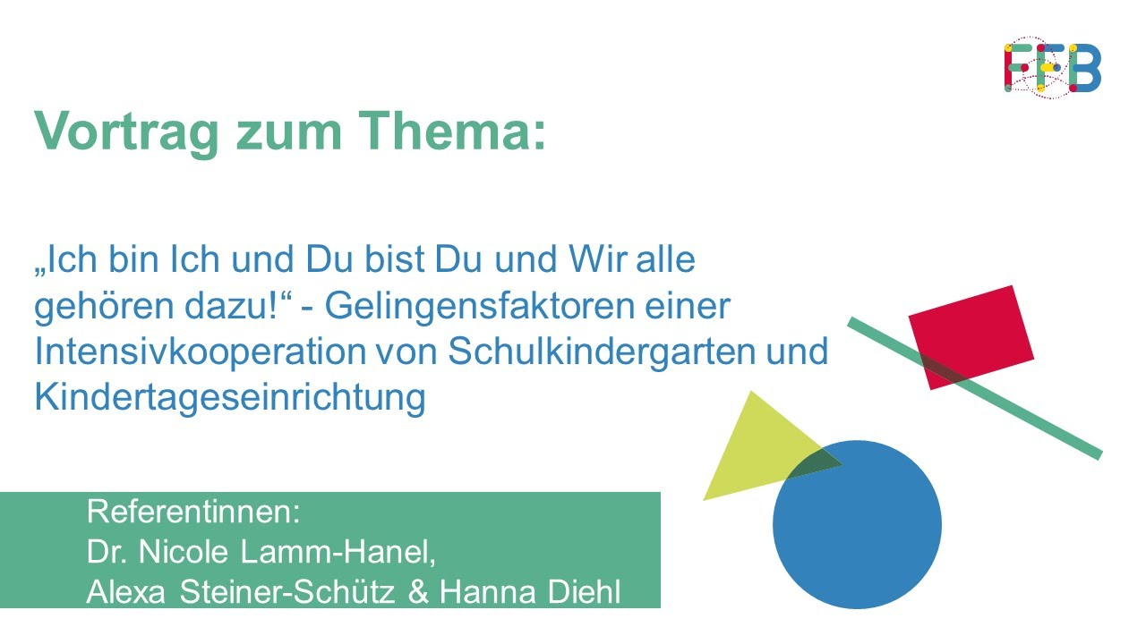 Aufzeichnung ForumAmPuls Gelingensfaktoren für eine Intensivkooperation 