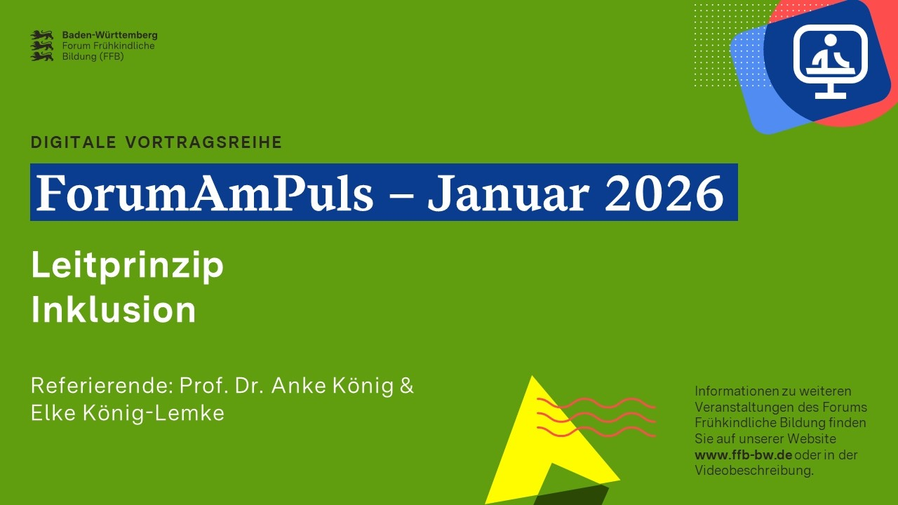 Aufzeichnung von ForumAmPuls Leitprinzip Inklusion
